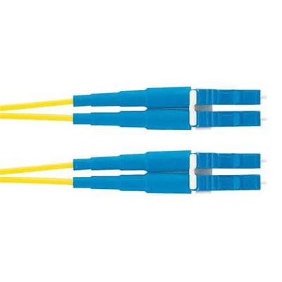Fiber OS2, 2-fiber, 1.6mm cable, OFNR, ST to LC duplex, Standard IL,