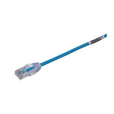 PANDUIT Cable de conexión UTP, Rendimiento mejorado, Sin blindaje, 28 AWG, Azul - UTP28SP1BU