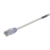 PANDUIT Cable de conexión UTP, Categoría 6, 28 AWG, Sin blindaje, Blanco - UTP28SP3