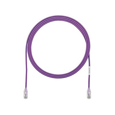 Patch cord de cobre UTP Panduit, Cat 6, 28 AWG, 5ft, violeta - UTP28SP5VL