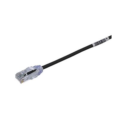 PANDUIT Cable de conexión UTP, Categoría 6, 28 AWG, Enchufes modulares TX6, Negro - UTP28SP7BL