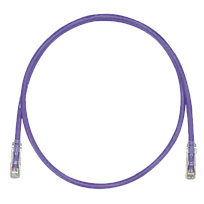 PANDUIT Cable de conexión UTP,  Categoría 6a, 28 AWG, Violeta - UTP28X7VL