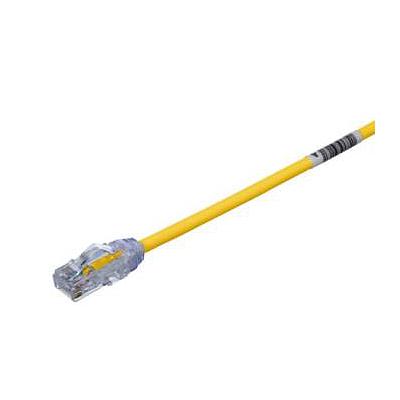 Cat 6A 28AWG UTP Patch Cord, CM/LSZH, Ye