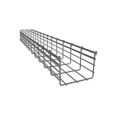 CHAROFIL Charola tipo malla, 3Mts, 150/150 mm, Acabado Electro Zinc