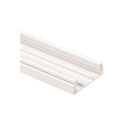 T-45 Base canaleta plástica de 8 ft. Cremita