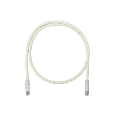 PANDUIT Cable de conexión UTP, Categoría 6a, Rendimiento mejorado, 24 AWG, Blanco - UTP6A5