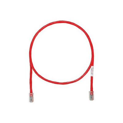 PANDUIT Cable de conexión UTP, Categoría 5e, Rojo - UTPCH10RDY