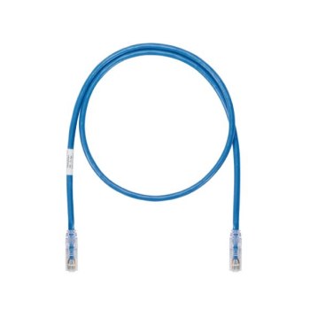 PANDUIT Cable de conexión UTP, Categoría 5e, 1 M, Azul - UTPCH3BUY