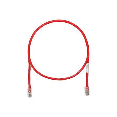 PANDUIT Cable de conexión UTP, Categoría 5e, 24 AWG, Rojo - UTPCH5RDY