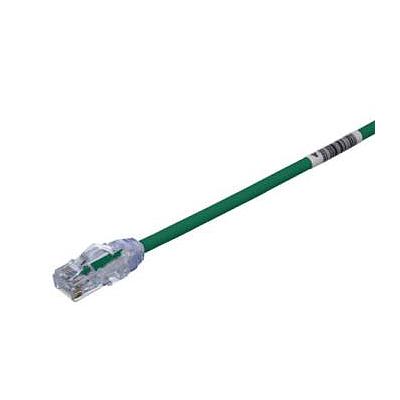 PANDUIT Cable de conexión UTP, Categoría 6, Enchufes modulares TX6 PLUS, Verde - UTPSP3GRY