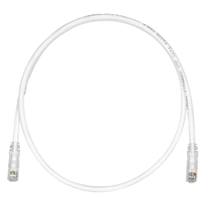 PANDUIT Cable de conexión UTP, Categoría 6, Blanco - UTPSP3Y