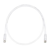 Cordon de parcheo Cat 6, UTP con conectores modulares TX6 PLUS, 6 pies, Blanco