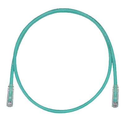 PANDUIT Cable de conexión UTP, Categoría 6, Enchufes modulares TX6 PLUS, Verde - UTPSP7GRY