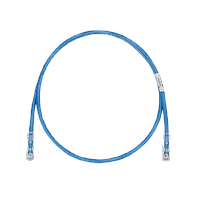 PANDUIT Cable de conexión UTP, Categoría 6, Enchufes modulares TX6 PLUS, Azul - UTPSP9BUY