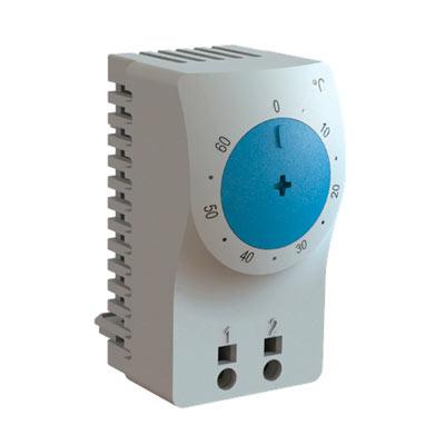 Temperature Control Switch, 2.36x1.30x1.62, Lt Gray, Plastic, Open F