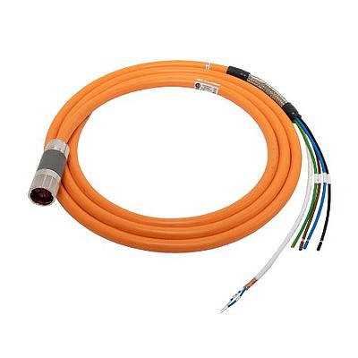 Kinetix Single Cable , E1 Extension Single Cable, 14 AWG, 13 meters