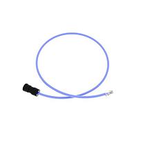 Indoor Connector Cord, 6A UTP Plenum RJ45 Cord, 1M, Blue
