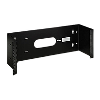 PANDUIT Soporte para pared con bisagras, 4 RU, Acero, negro - WBH4