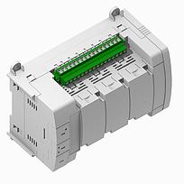 Controlador programable Micro850 14/24 VDC/VAC Inputs, 10 Source Output, 24 DC Input Power, 4 canales, RS232/485