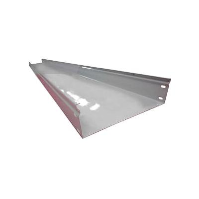 CHAROLA DE FONDO SOLIDO PERFIL C PERALTE 6" ANCHO DE 30" ALUMINIO