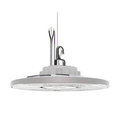 LUMINARIA LED Round High Bay, 27000 LÚMENES, 195 WATTS, 4000K, 120-347V, Medium Distribution. MARCA ACUITY