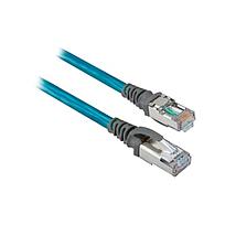 Cable de conexión EtherNet, 8 Conductores, RJ45 Recto Macho A RJ45 Recto Macho, Verde Azulado, 1.9 metros, ROCKWELL - 1585J-M8HBJM-1M9