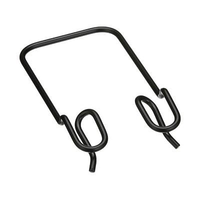 Sidewall, 4" High, Wyr-Grid, Black Powde