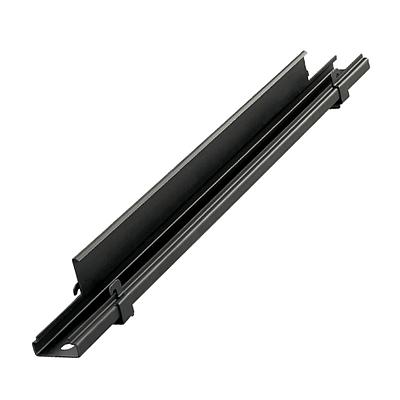 Bracket, Trapeze, 12", Wyr-Grid, Black