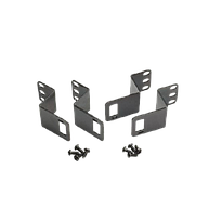 PANDUIT Kit de soporte de montaje central, Vertical, Acero, Negro - WMPVCBE