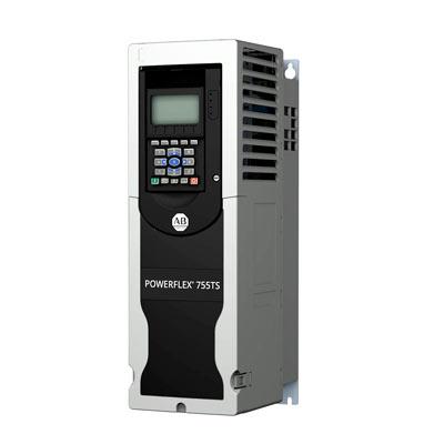 PowerFlex 755TS Drive, Standard Protection, AC Input with Precharge, Includes DC Terminals, Open Type, 480 VAC, 3 PH, 22 Amps, 15HP ND, 10HP HD, CM Jumper Installed, DB Transistor, Blank (No ...