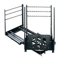 Rack con sistema de rieles giratorios deslizables serie SRSR, Legrand AV, MIDDLE ATLANTIC, 19.1x24x19.1" - SRSR-4-12