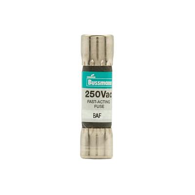 Fusible Suplementario 13/32" X 1-1/2" Tubo de Fibra Vulcanizada Acción Rápida 250Vca