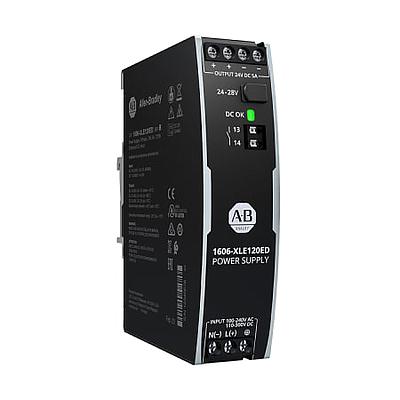 ROCKWELL AUTOMATION 1606-XLE, Fuente de Poder Essential, Monofásica 100..240 Vac, Salida 5 Amps@24 Vdc - 1606XLE120E