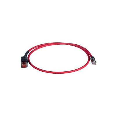 Cable de prueba Panduit, conector para terminación en campo, cat 6A, 26 AWG, STP, rojo - FPS6X88TC