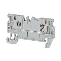 1492-P PUSH-IN TERMINAL BLOCKS , 1.5 MM² ( AWG 26 - AWG 14) , 13 A , FEED-THROUGH , SINGLE LEVEL ,1 POINT ON EACH SIDE PER CIRCUIT