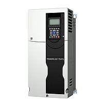 PowerFlex 755TS AC Drive, with dual Embedded EtherNet/IP, Standard Protection, Forced Air, AC Input with Precharge, Includes DC Terminals, Open Type, 480 VAC, 3 PH, 78 Amps, 60HP ND, 50HP HD, CM Jumper Installed, DB Transistor, Blank (No HIM), Frame 4