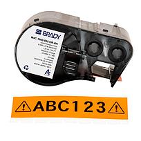 Etiqueta Brady para exteriores, M4C-1000-595-OR-BK