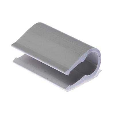 Cord Clip, Hi Temp Adh., Two Bundles, WH