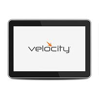 Velocity System 10" VESA Mount Touch Panel with Single Room Velocity Gateway LED (Black) includes Wall Mount Kit