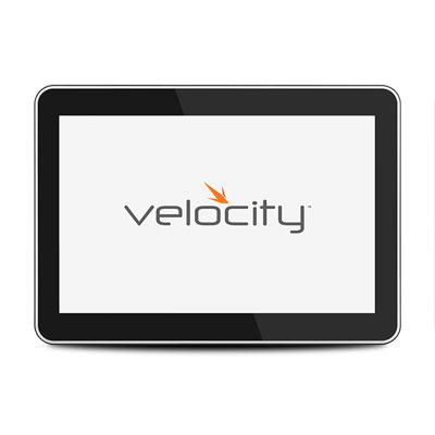 Velocity System 10" VESA Mount Touch Panel with Single Room Velocity Gateway LED (Black) includes Wall Mount Kit