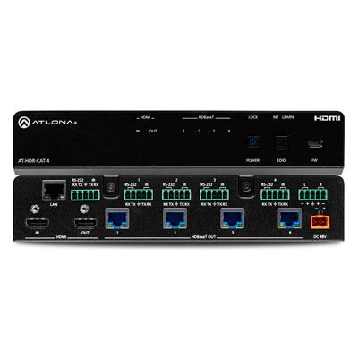 4K/HDR HDMI 2.0b HDBaseT HDMI 1 X 4 Distribution Amplifier