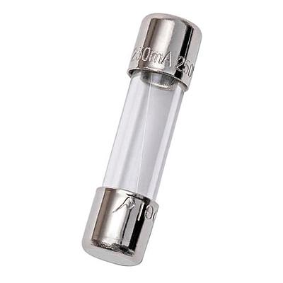 Fusible GGM de acción rápida 250V 0.5A, 5x20mm, Vidrio - GGM1/2