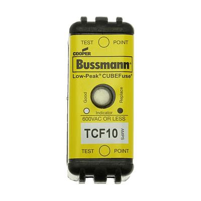 Fusible CUBEFuse® Clase J Con Indicador Protección Contra Choques Electricos 600Vca/600Vcd