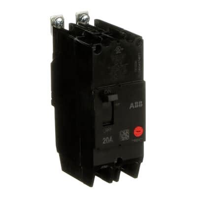 Interruptor derivado atornillable de 2 polo, 20Amp, 480V, 14kA