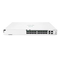 Switch HPE Aruba Networking Instant On 1960 24 G 20 p Clase 4 4p Clase 6 PoE 2 XGT 2 SFP+ 370 W