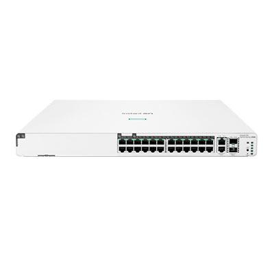 Switch HPE Aruba Networking Instant On 1960 24 G 20 p Clase 4 4p Clase 6 PoE 2 XGT 2 SFP+ 370 W