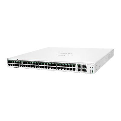 Switch HPE Aruba Networking Instant On 1960 48 G 40 p Clase 4 8p Clase 6 PoE 2 XGT 2 SFP+ 600 W