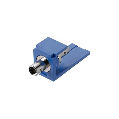 MODULE SUPPLIED WITH ONE ST MULTIMODE FIBER OPTIC ADAPTER WITH PHOSPHOR BRONZE SPLIT SLEEVE.