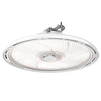 Luminario Led high bay 12,000/15,000/18,000 lúmenes 3500K/4000K/5000K 120-347V acabado blanco marca Lithonia Lighting.