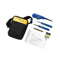 FIBER OPTIC CLEANING KIT: CASE,CUBE,PEN,1.25+2.5SWABS,10CARDS